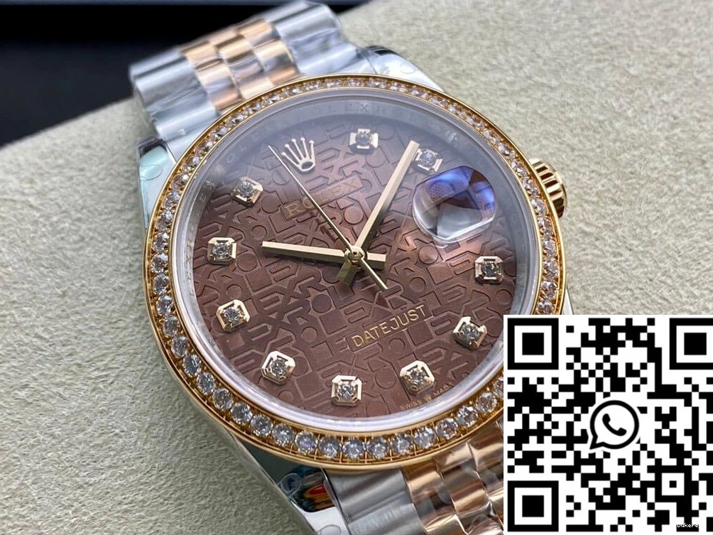 Rolex M126281RBR-0013 Factory Minimalist Datejust Gold BP Rose 763 0726